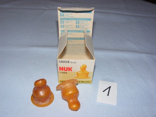Nuk flaschensauger 90er jahre - nuk,