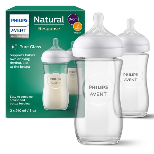 Avent natural response glas - 2x,