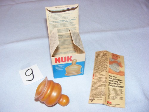 Nuk flaschensauger 90er jahre - nuk,
